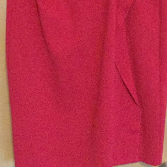 Quinn'Sleeveless Drape Front Sheath  Dress - Picture 3 of 7